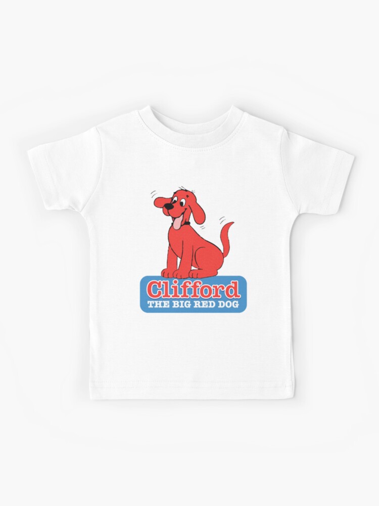 Clifford The Big Red Dog Little Baby Girls Boys T Shirt Cute Crew Neck Tee Shirts for Baby 