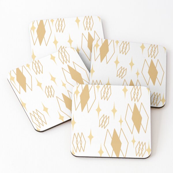 Item preview, Starlight Lounge Style - Retro Geometric Shapes - Mid-Century Modern designed and sold by CattlettArt.