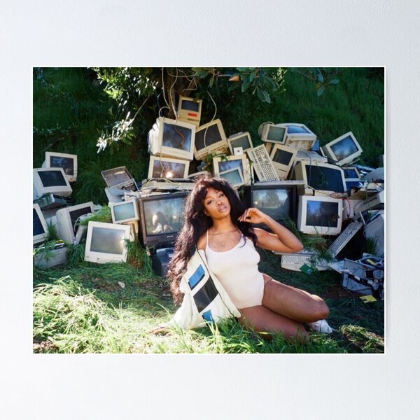 Item preview, SZA CTRL POSTER  designed and sold by PopShopBant.