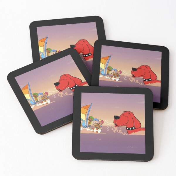 Item preview, Clifford the big red dog adventure Chiffon Top  designed and sold by KidIsland.