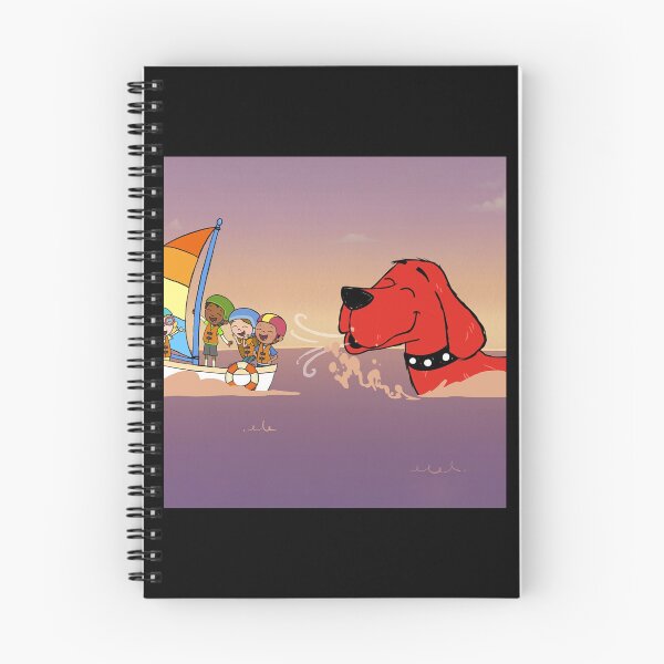 Item preview, Clifford the big red dog adventure Chiffon Top  designed and sold by KidIsland.