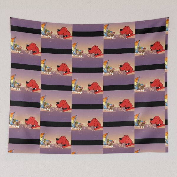 Item preview, Clifford the big red dog adventure Chiffon Top  designed and sold by KidIsland.