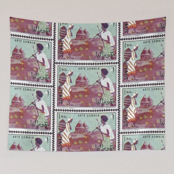 Item preview, Painting from Garesa Museum, Mogadishu designed and sold by VintageSomalia.