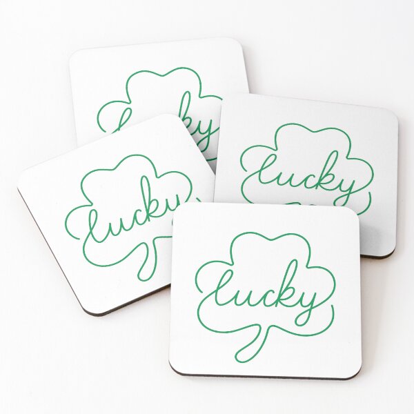 Artikelvorschau, Glücklicher Shamrock-Umrissstil entworfen und verkauft von GarikProst.