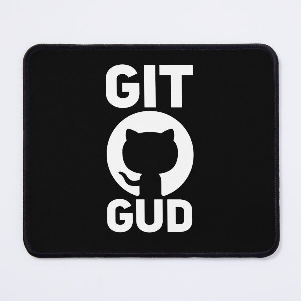 Artikelvorschau, Git Gud GitHub Schwarz entworfen und verkauft von Malwears.