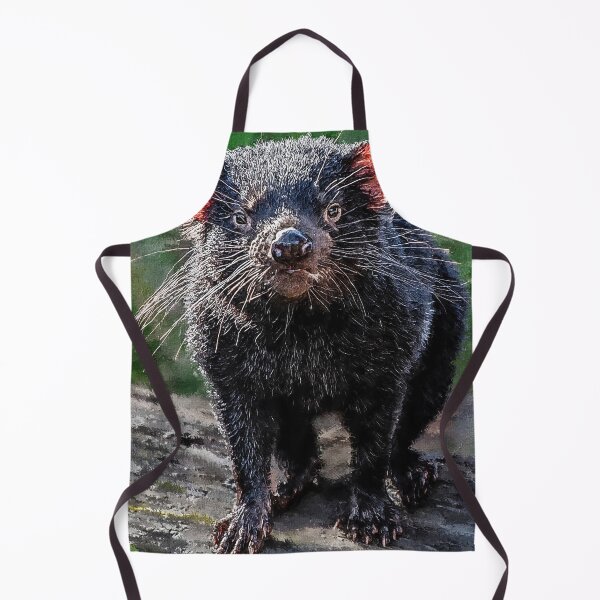 Item preview, Cute Tasmanian Devil oil paint, Adorable Australian Tasmanian Devil , Australian Animals Drawing, Tasmanian Devil Art designed and sold by Paintcorner.