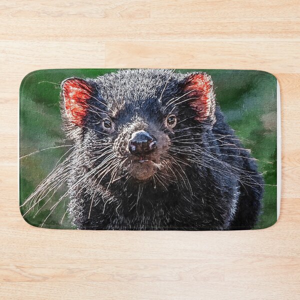 Item preview, Cute Tasmanian Devil oil paint, Adorable Australian Tasmanian Devil , Australian Animals Drawing, Tasmanian Devil Art designed and sold by Paintcorner.