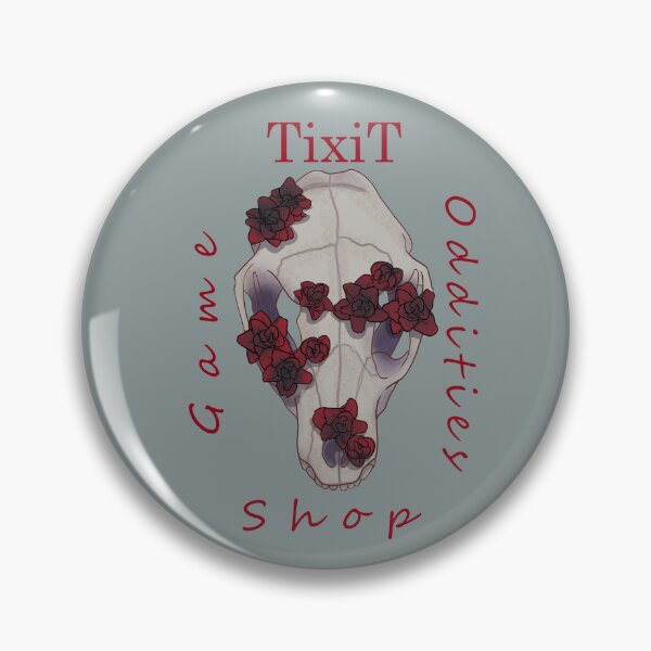 Item preview, Tixit game oddities shop logo designed and sold by TixitFox.