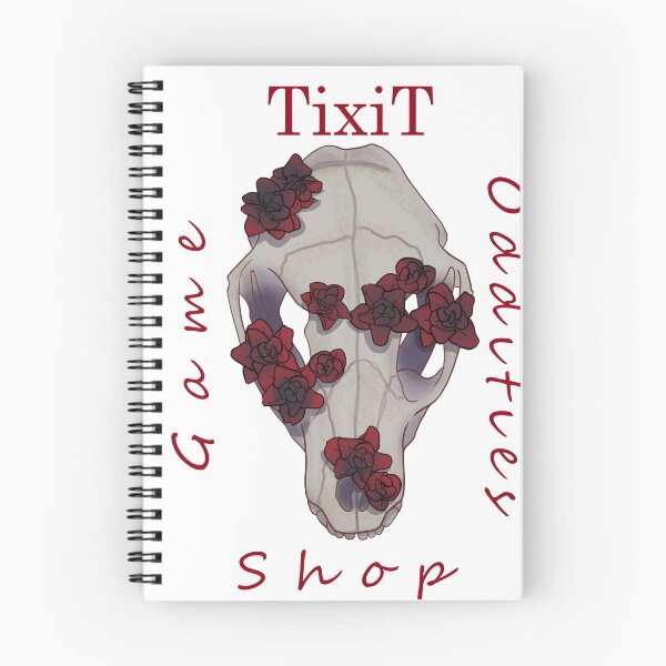 Item preview, Tixit game oddities shop logo designed and sold by TixitFox.