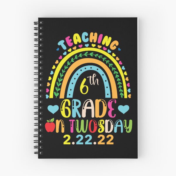 Item preview, Teaching 6th Grade on Twosday 2-22-22 ( Teacher Funny Date T-shirt ) designed and sold by podekom.