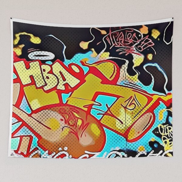 Item preview, Street Graffiti Art HBA Halo Illustration designed and sold by RyanCaudell.