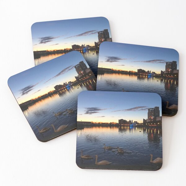 Item preview, Salford quays sunset  designed and sold by luckylemur.