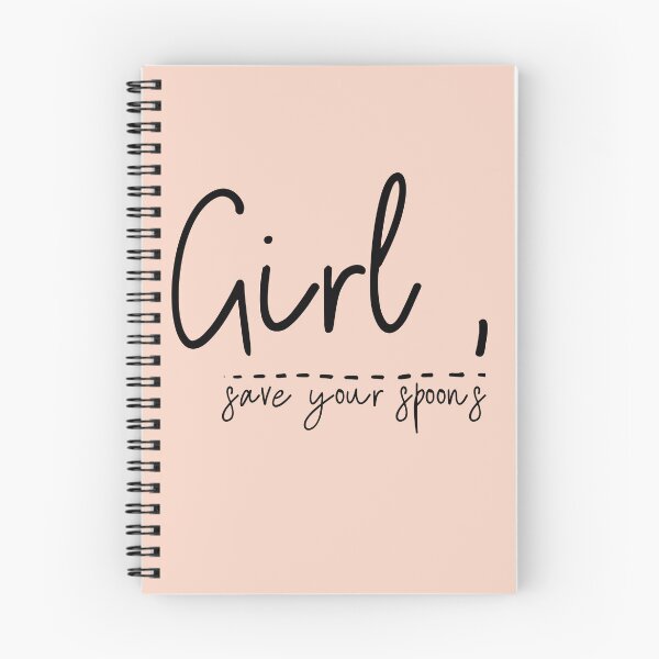 Item preview, Girl Save Your Spoons, Funny Spoonies, Spoonie Gift, designed and sold by SweetbeStore.
