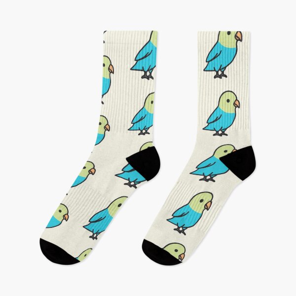 Item preview, blue green lovebird designed and sold by ✿good goodies✿.