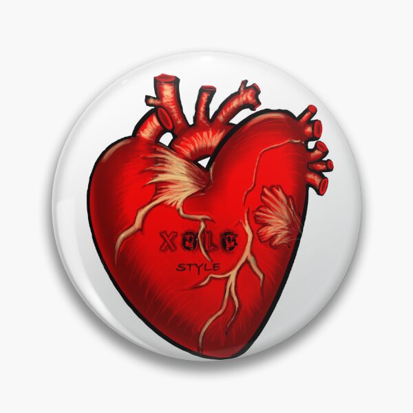 Item preview, XOLO style heart designed and sold by KabronX.