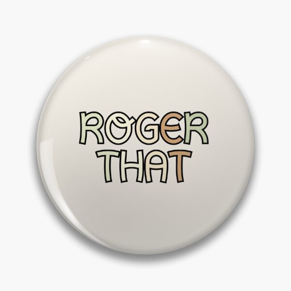 Item preview, Roger That designed and sold by Wachi-A.