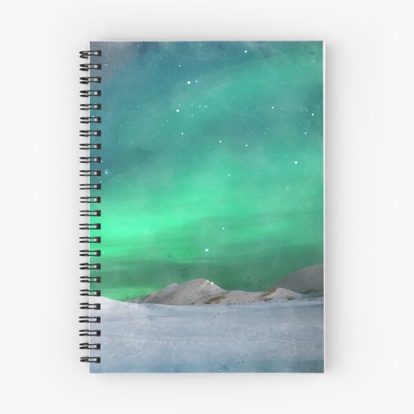 Item preview, Northern lights Watercolour Artwork  designed and sold by Typeglyphs.