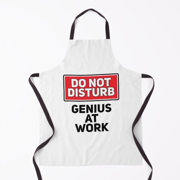 Item preview, Do Not Disturb - Genius At Work designed and sold by DimensionFour.