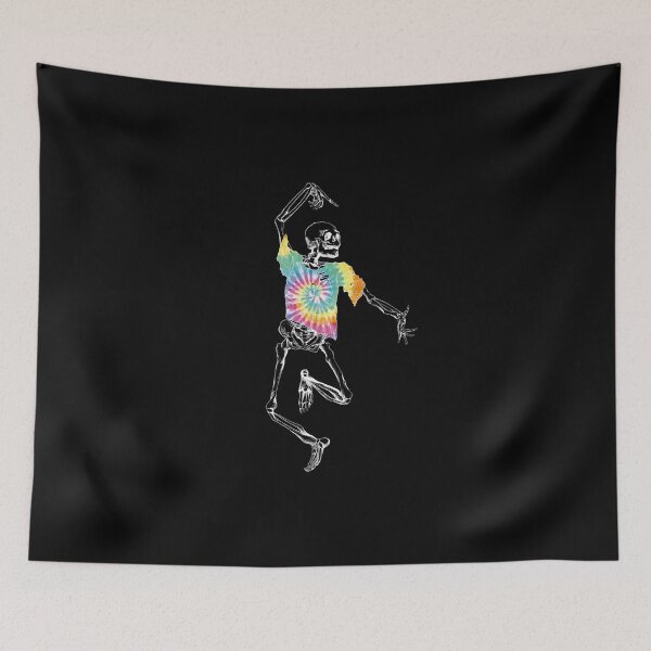 Item preview, Tie dye shirt skeleton designed and sold by Aksel Alu.