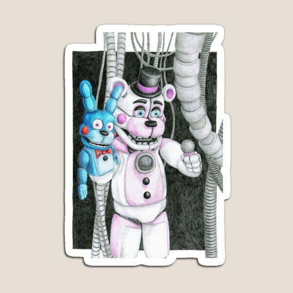 Fnaf funtime freddy Anime art Magnet for Sale by DvaMainArt