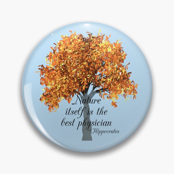 Item preview, Hippocrates - Nature itself is the best physician. Natural medicine quote designed and sold by S Quinn.