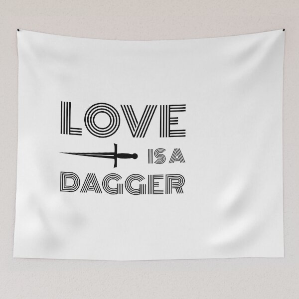 Item preview,  love is a dagger 2 (black) designed and sold by justineimagine.