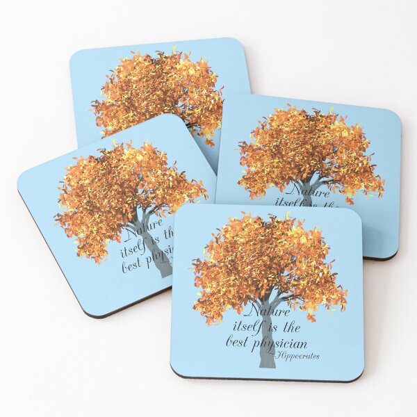 Item preview, Hippocrates - Nature itself is the best physician. Natural medicine quote designed and sold by S Quinn.