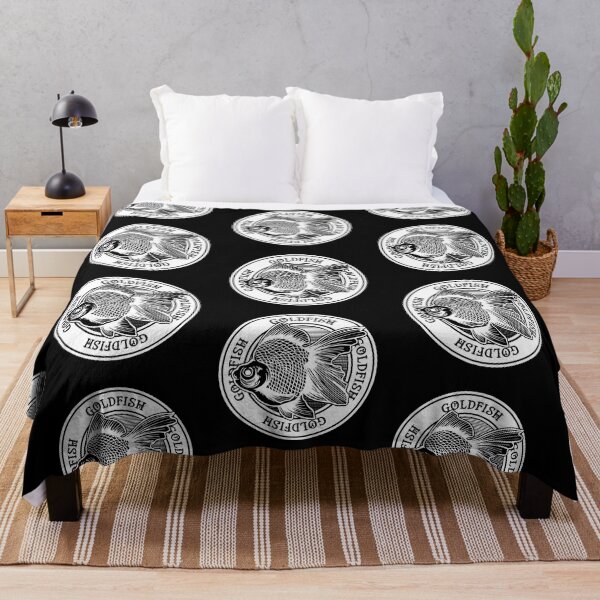 Item preview, Goldfish Owner Tattoo Style Tropical Fish Aquarium designed and sold by JRRTs.
