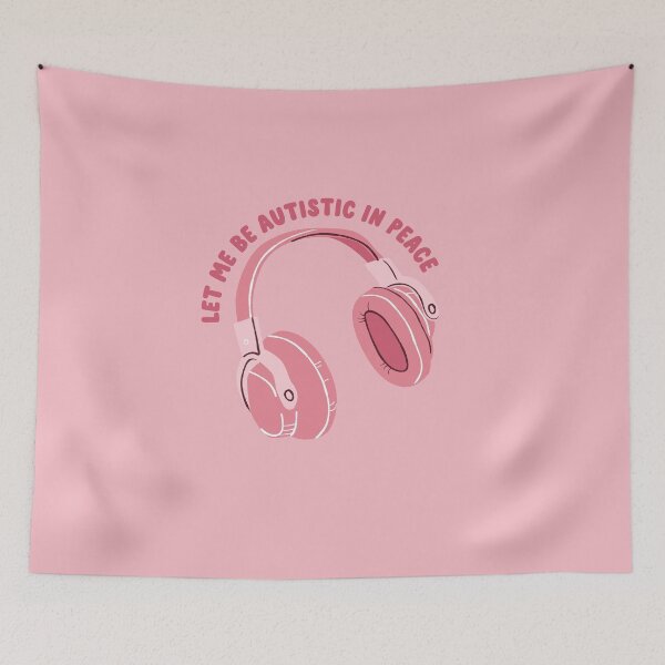 Item preview, let me be autistic in peace designed and sold by goblinbabe.