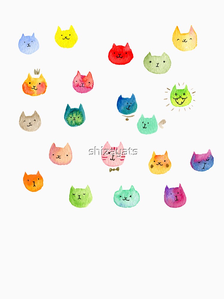 Cat confetti by shizayats