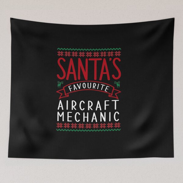 Item preview, Aircraft Mechanic Christmas Shirt for Aircraft Mechanics designed and sold by NewDayDesigns.