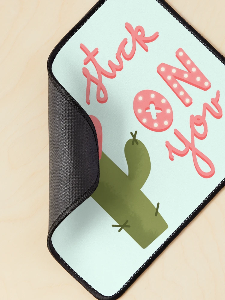 Thumbnail 2 of 5, Mouse Pad, Stuck on you designed and sold by RMSdesigns.