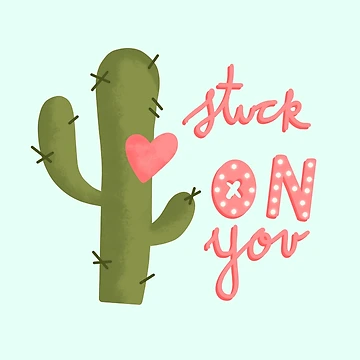 Artwork thumbnail, Stuck on you by RMSdesigns