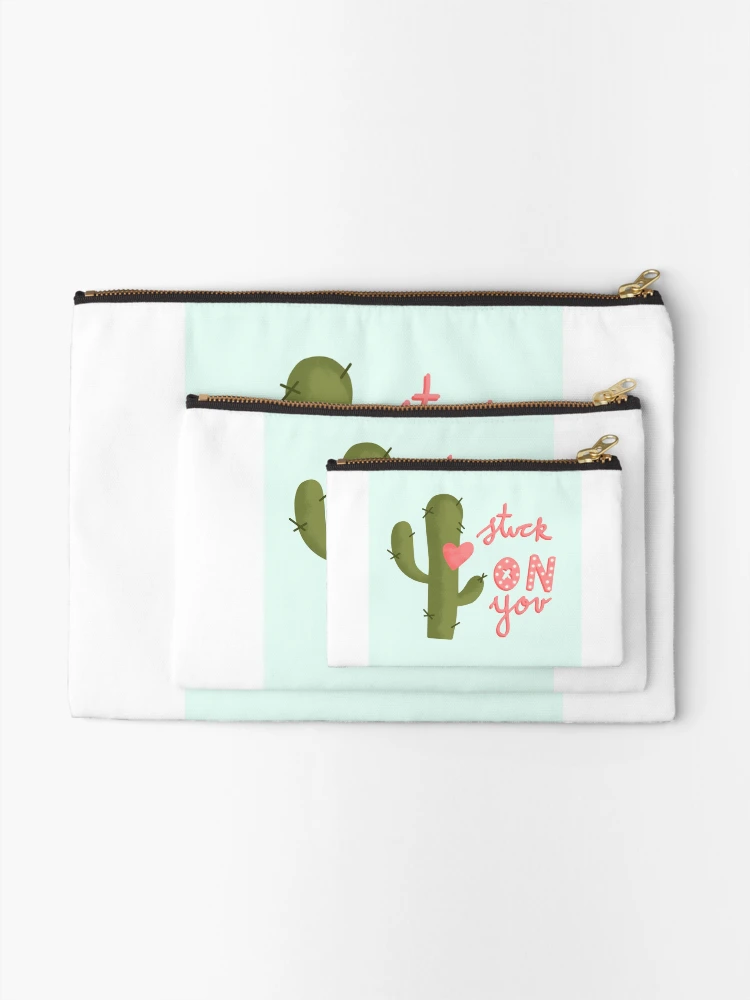 Thumbnail 2 of 4, Zipper Pouch, Stuck on you designed and sold by RMSdesigns.