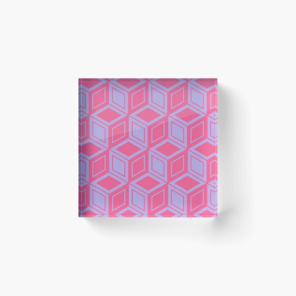 Item preview,  VERY PERI RETRO CUBES PINK designed and sold by MoorCT522.