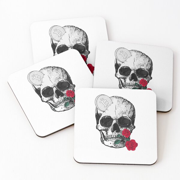 Item preview, CRYPTO FLOWERS SKULL! designed and sold by JACI'S STORE.
