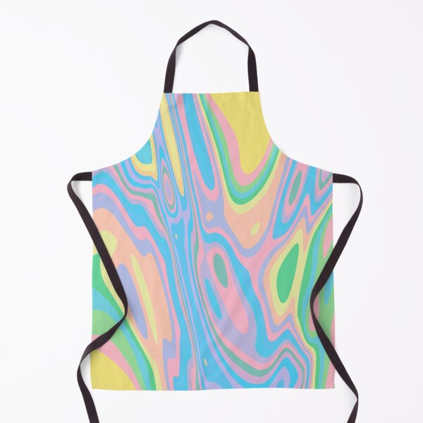 Item preview, Psychedelic Abstract In Yellow Blue Green Pink designed and sold by Gingezel.