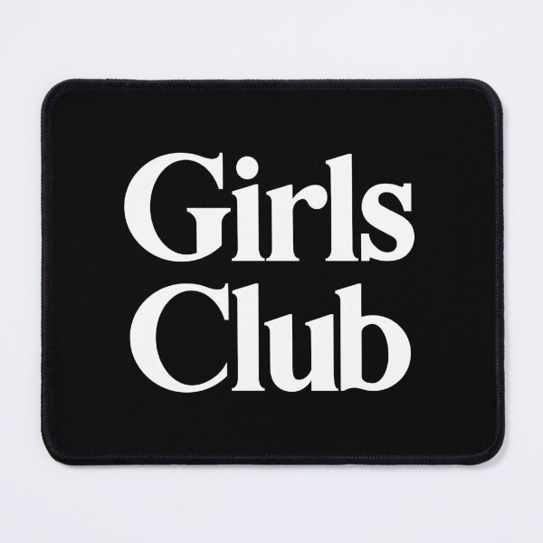 Item preview, Girls Club - Decorative Typography Text designed and sold by heyluckyseven.
