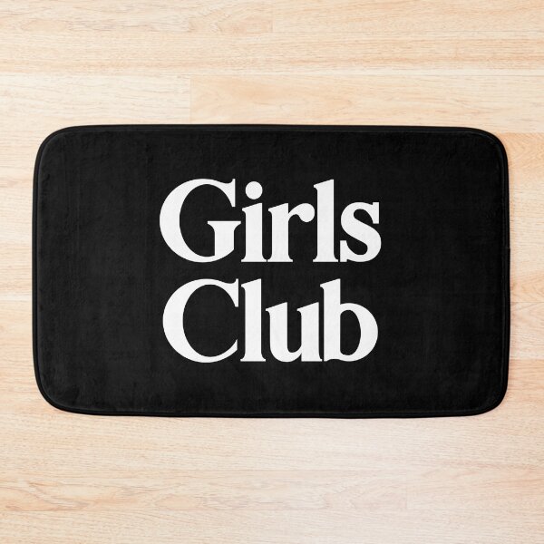 Item preview, Girls Club - Decorative Typography Text designed and sold by heyluckyseven.