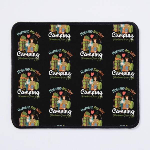 Item preview, Husband And Wife Camping Partners For Life Funny Couple Camping Lovers Gift Funny Love Adorable Camp Quote designed and sold by pedrored369.
