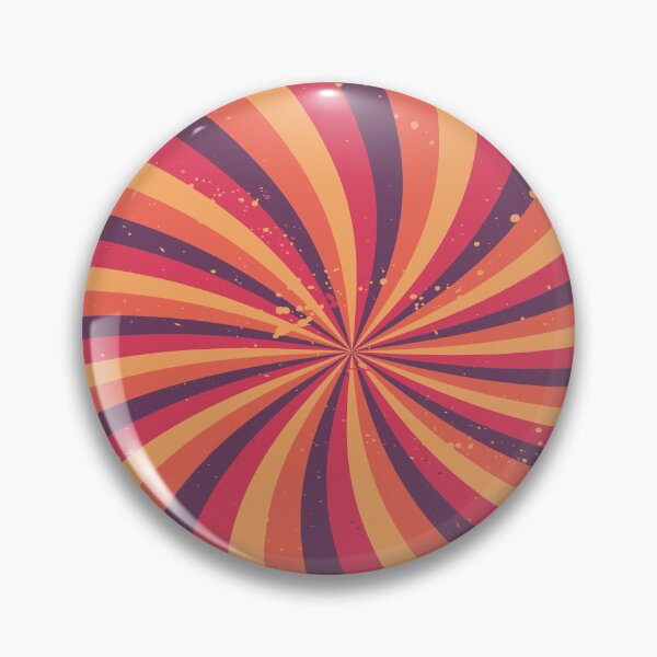 Item preview, retro sunburst background, pattern with a vintage color palette in a spiral design designed and sold by retrippy.