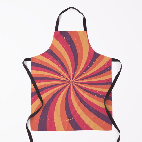 Item preview, retro sunburst background, pattern with a vintage color palette in a spiral design designed and sold by retrippy.