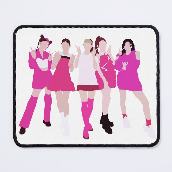 Item preview, Itzy Loco Pink Outfits Silhouette designed and sold by Blue Belle.