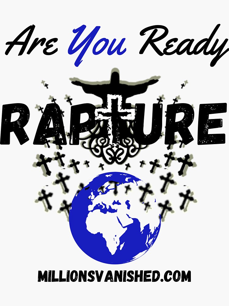 Thumbnail 3 of 3, Sticker, Are You Ready 1 - Christian designed and sold by 1thes416.