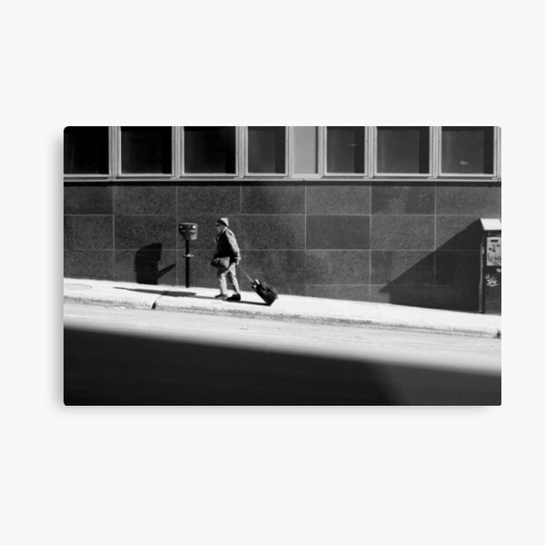 I climb the slope Metal Print
