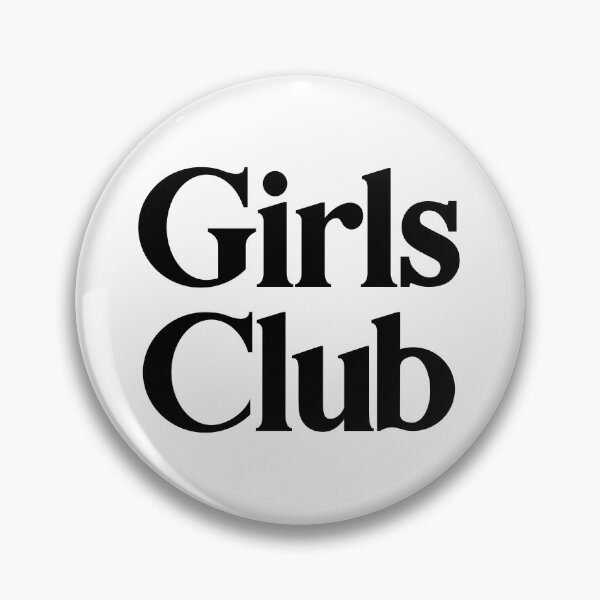 Item preview, Girls Club - Typography Text - Decorative designed and sold by heyluckyseven.
