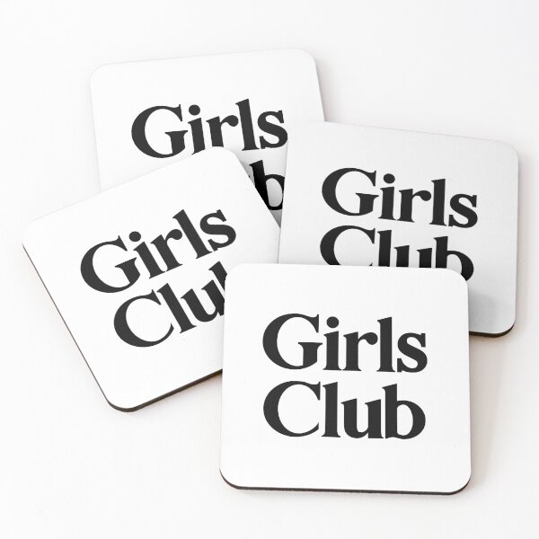 Item preview, Girls Club - Typography Text - Decorative designed and sold by heyluckyseven.