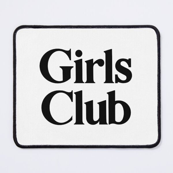 Item preview, Girls Club - Typography Text - Decorative designed and sold by heyluckyseven.