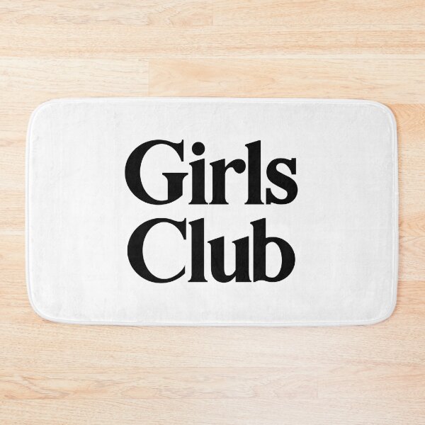 Item preview, Girls Club - Typography Text - Decorative designed and sold by heyluckyseven.