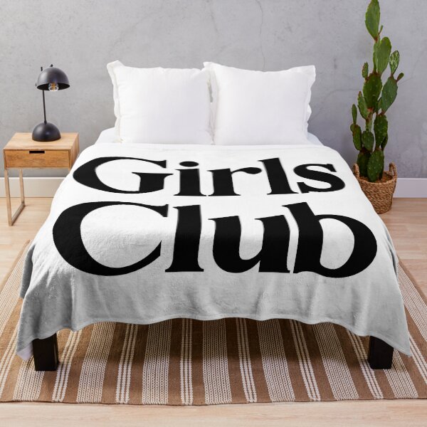 Item preview, Girls Club - Typography Text - Decorative designed and sold by heyluckyseven.